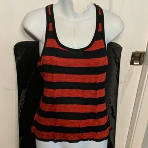 Forever 21 black & red tank